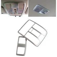 Для Mazda 6 M6 Atenza 2013- ABS Хром Фронт+ Задний Свет Чтения Лампы Покрытие Матовое Интерьер Погонаж накладка 2 шт