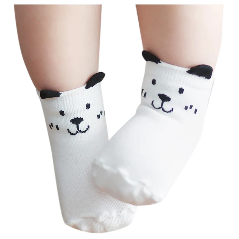 

Baby Girls Cotton Cartoon Pattern Anti-Slip Socks S(0 - 2 years)
