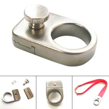 Рогатка кольцо охотничья катапульта из нержавеющей стали кольцо открытый стрельба мощный палец рогатки& T8