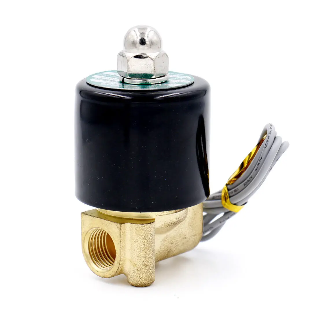 Brass Electric Solenoid Valve 2W-025-08 1/4 Inch NPT for Air Water 220V NC | Обустройство дома
