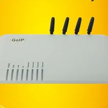 5 шт./лот Quad Band GOIP-4 4-канальный межсетевое сопряжение VoIP GSM сети GSM и VoIP сети goip4 встроенный протокол SIP и H.323 протоколы