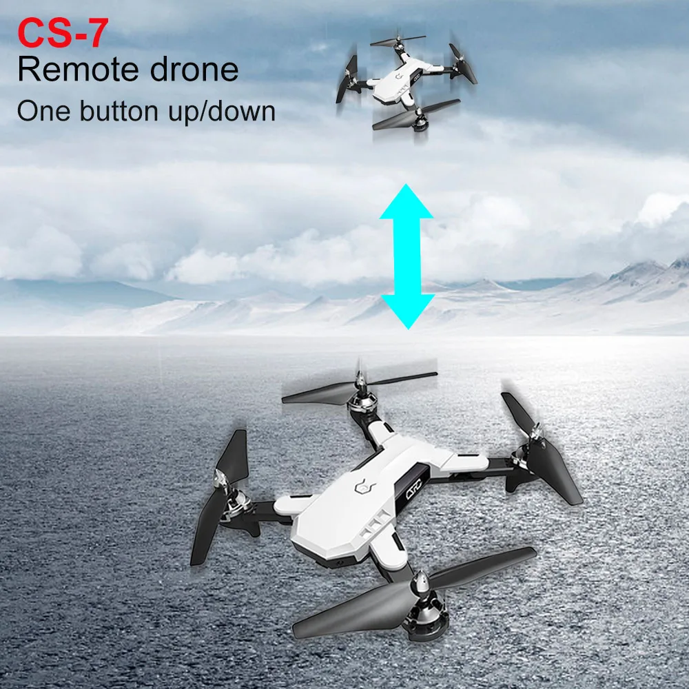 XGODY CS7 складной Квадрокоптер с дистанционным управлением 1080P HD FPV Камера 2 4G WI FI