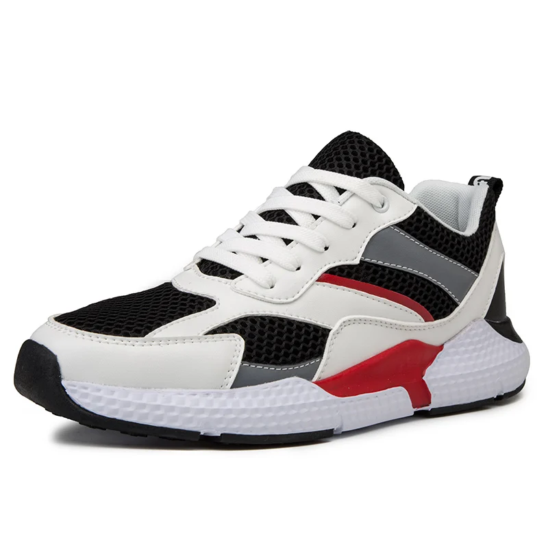 

Men's Casual Shoes Summer Air Mesh Shoes Breathable and Light Male Shoes Lace-up Rubber Sole Walking Sneakers Zapatos Hombre