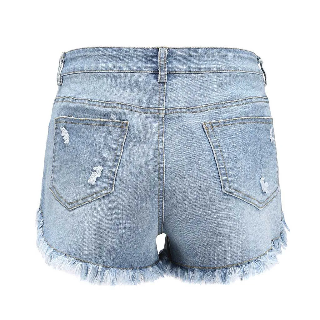 Летние модные женские джинсовые шорты, красивые женские повседневные джинсы, женские свободные джинсы, spodenki damskie 40