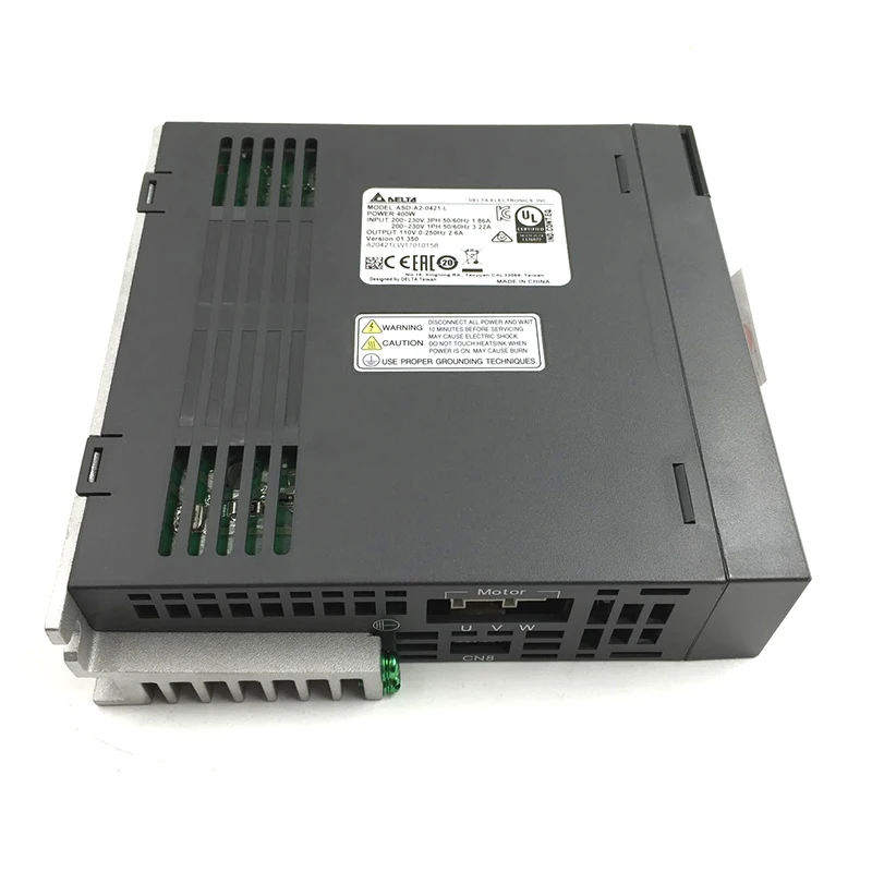 ASD-A2-0421-L Delta AC сервопривод 1ph 220V 400W 2.6A с полностью закрытым управлением