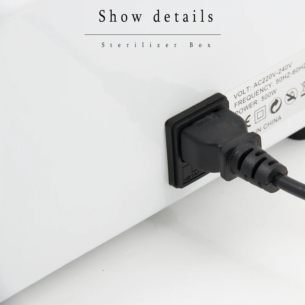 Disinfection Cabinet High Temperature UV Sterilizer Box Nail Art Tool Sterilizer Box With Hot Air Manicure Tools EU Plug 220V Disinfection Cabinet High Temperature UV Sterilizer Box Nail Art Tool Sterilizer Box With Hot Air Manicure Tools EU Plug 220V