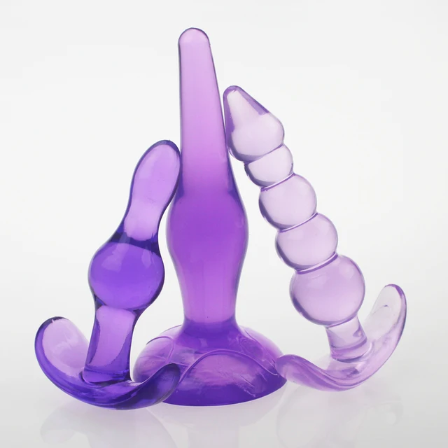 Tanie Anal Sex zabawki 3 sztuk/zestaw korki analne produkty dla do… sklep