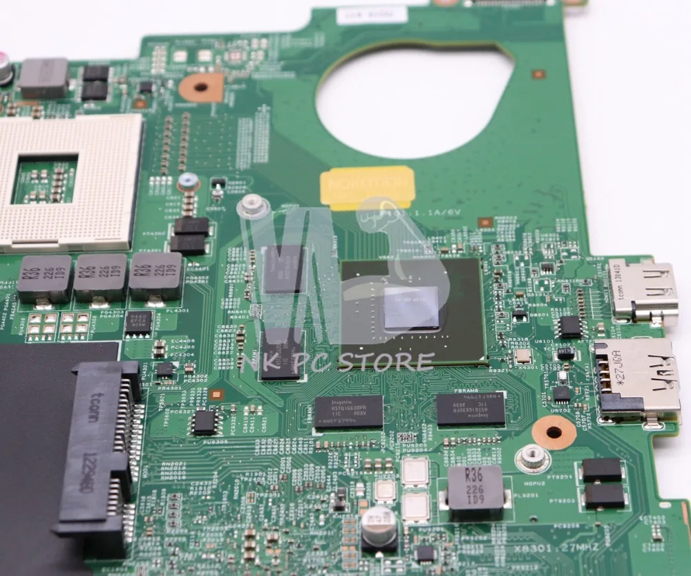 NOKOTION CN-0J2WW8 0J2WW8 الرئيسي مجلس لديل انسبايرون N5110 اللوحة المحمول HM67 DDR3 GT525M 1 جيجابايت
