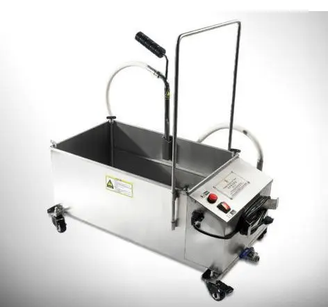 

New 58L Oil Filter Oil Filtration System Filtering Machine for Frying Oil