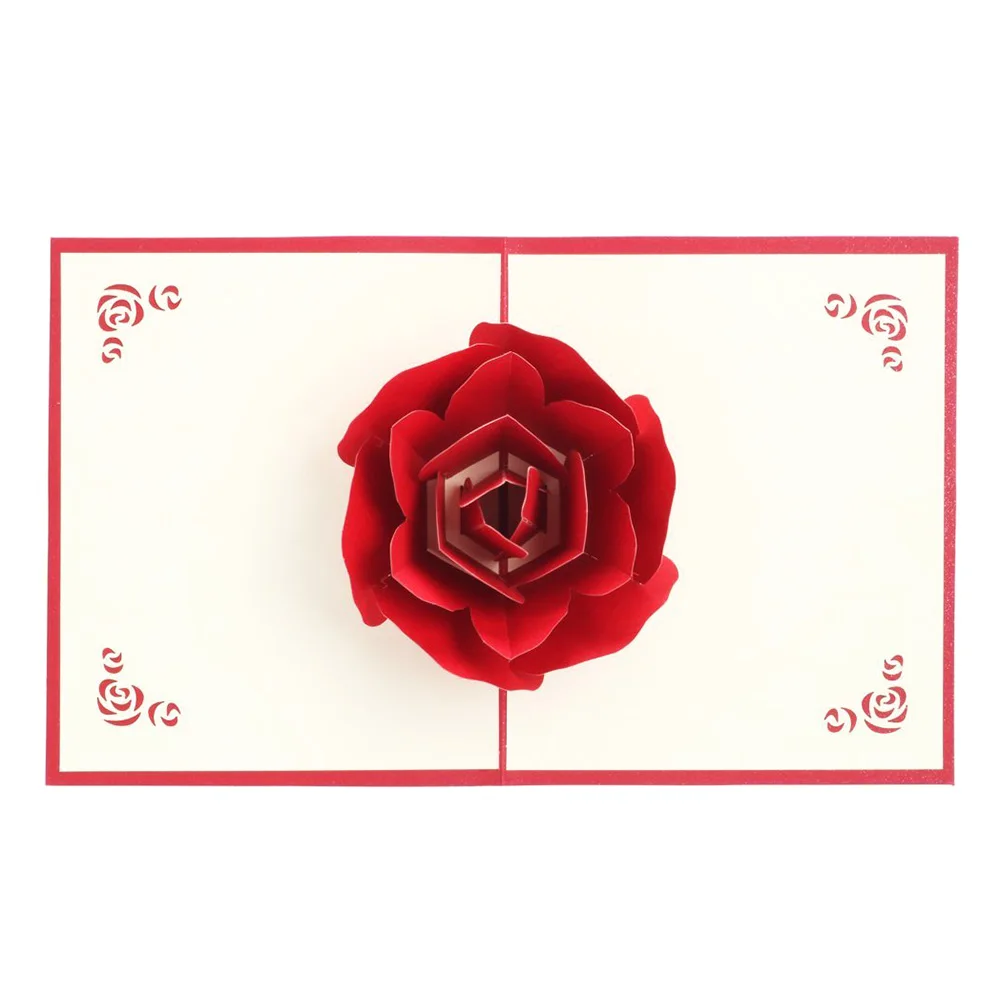 3D Популярные поздравление с днем рождения карты подарок на заказ лазерная резка сердце пустой Винтаж приглашение на свадьбу любовь буквы канцелярские принадлежности