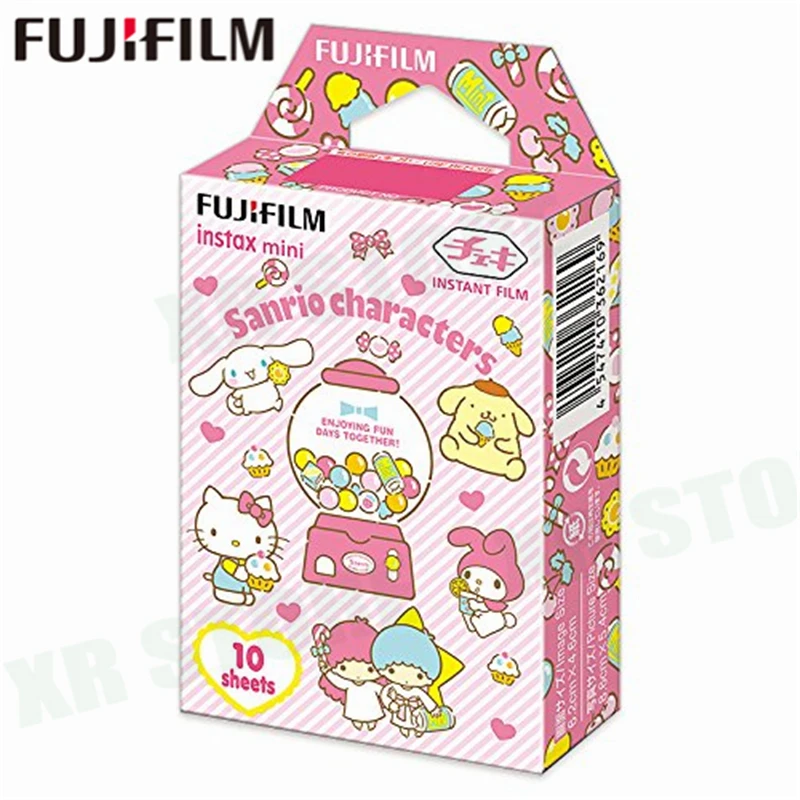 Fujifilm Instax Mini 8 9 пленка Sanrio персонажи Fuji мгновенная фотобумага 10 листов для 70 7s 50s 50i 90 25 Share SP-1 2 камеры