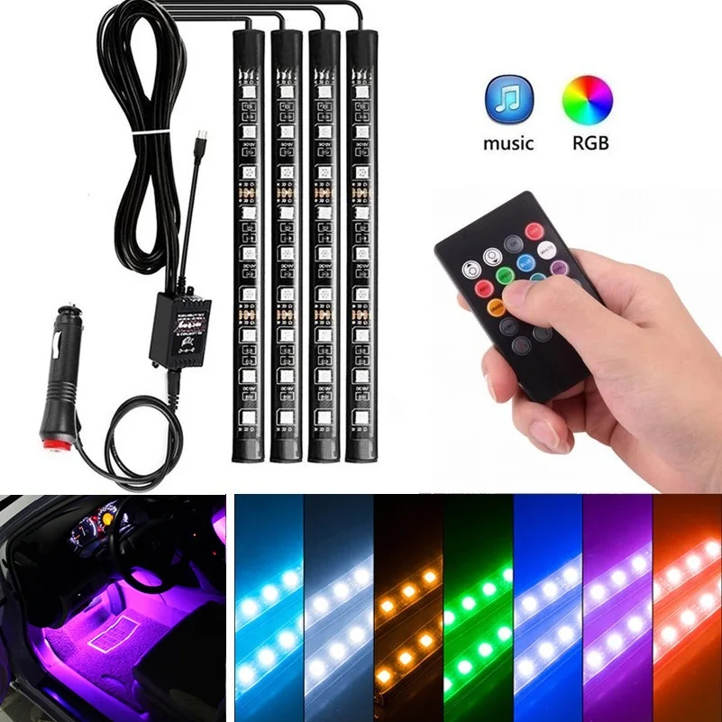 

RGB LED Strip Light Car Interior Light Universal For Chevrolet Cruze Aveo Lacetti Captiva Niva Spark Orlando Epica Sonic Sail