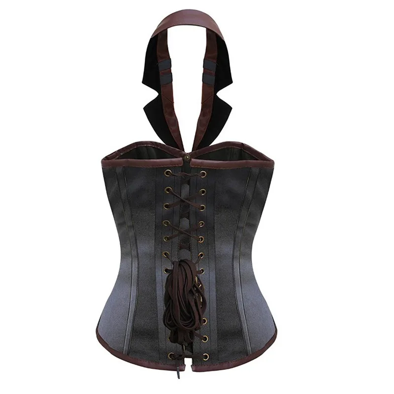Новинка года для женщин стимпанк корсет взрыв Steampunk ретро-корсет дворец пояс средства ухода за кожей сексуальный жилет