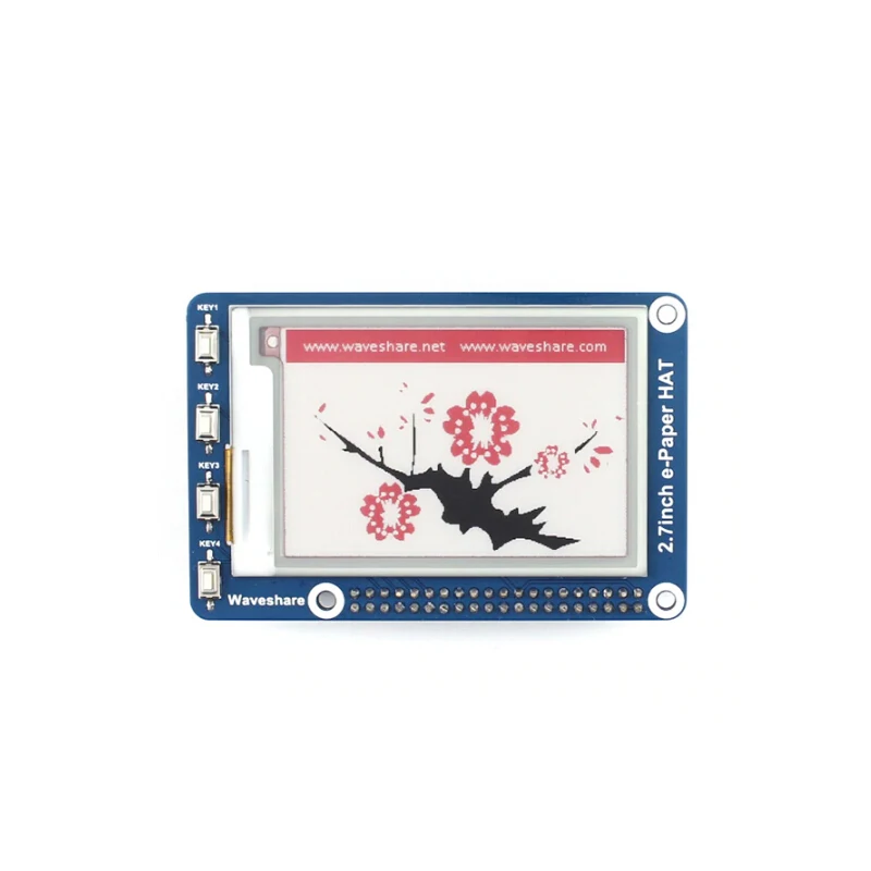 ShenzhenMaker Store 264x176 2 7 'электронная бумага/E Ink display HAT для Raspberry Pi 2B/3B/Zero W три цвета: