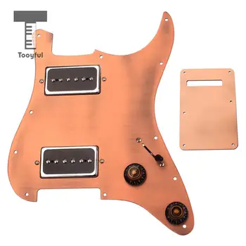 

3 Ply Loaded Guitar Pickguard & 1 Ply Back Plate Set for Strat Guitar Parts