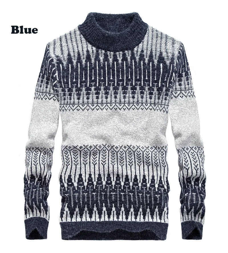 Covrlge, мужские свитера, зимние, высокое качество, водолазка, пуловер, Рождественский свитер,, Мужская одежда, M-3XL, MZM009