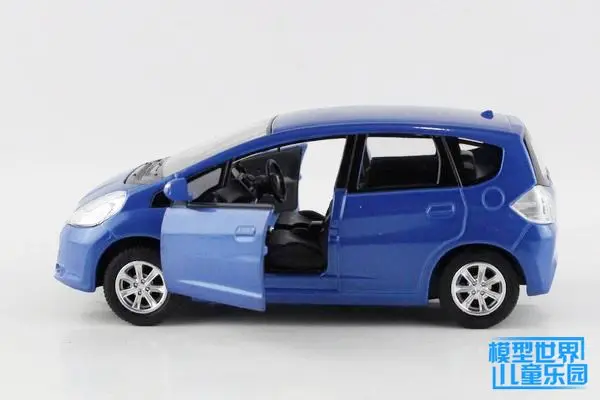 Высокая моделирования 1:36 Honda Fit, сплав отступить модели автомобилей, 2 двери спортивный автомобиль, подарок модели