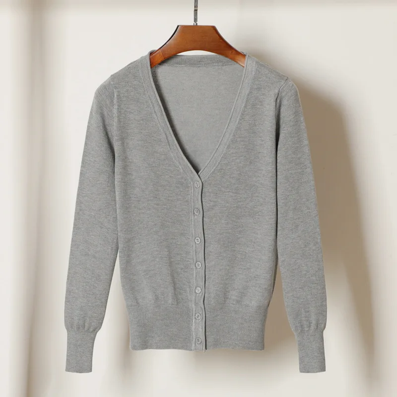 

New Women Spring/ Autumn Sweater 2017 Casual Cardigan Fashion Warm Slim Loose Knit Sweaters Outwear Coat Female Knitted Tops