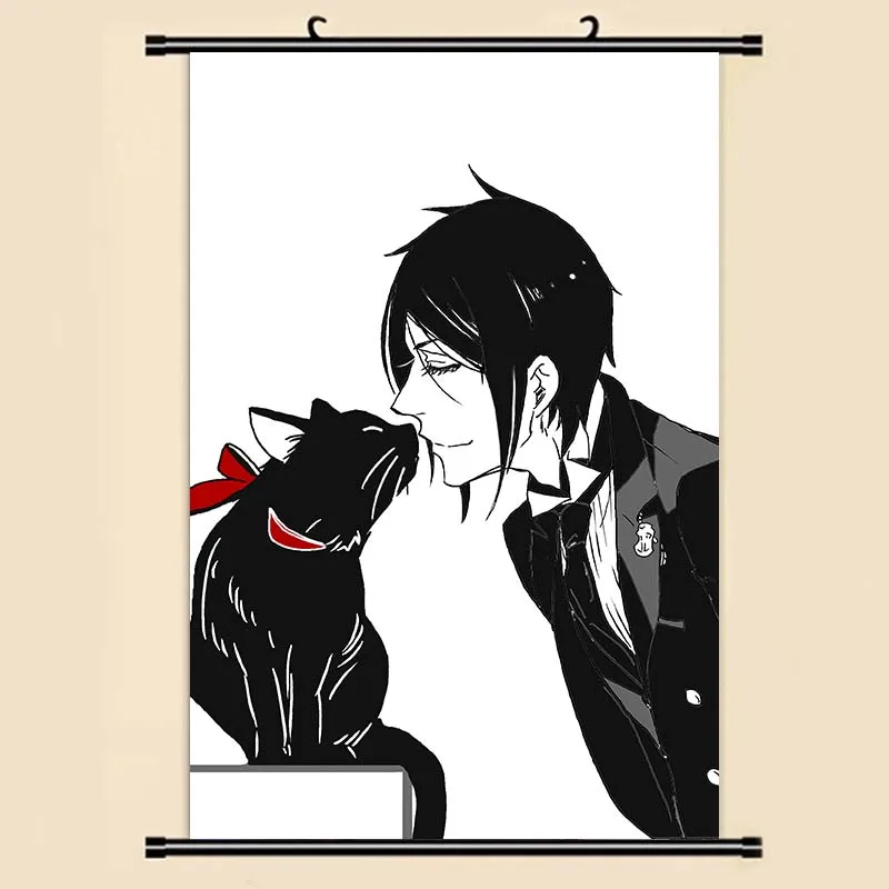Us 3 79 5 Off Anime Manga Kuroshitsuji Black Butler Ciel Wall Scroll Painting 40x60 Picture Wallpaper Stickers Poster 001 In Painting Calligraphy