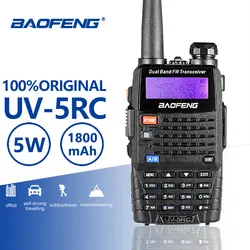 Baofeng UV-5RC портативная рация VHF/UHF136-174Mhz и 400-520 Mhz Dual Band двухстороннее радио Baofeng УФ 5R плюс Портативный Walkie Talkie UV5R