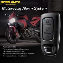 Steelmate 886E 1 Vías Sistema de Alarma de La Motocicleta Motocicleta de Inmovilización Del Motor ECU Resistente Al Agua con Transmisor De Moda