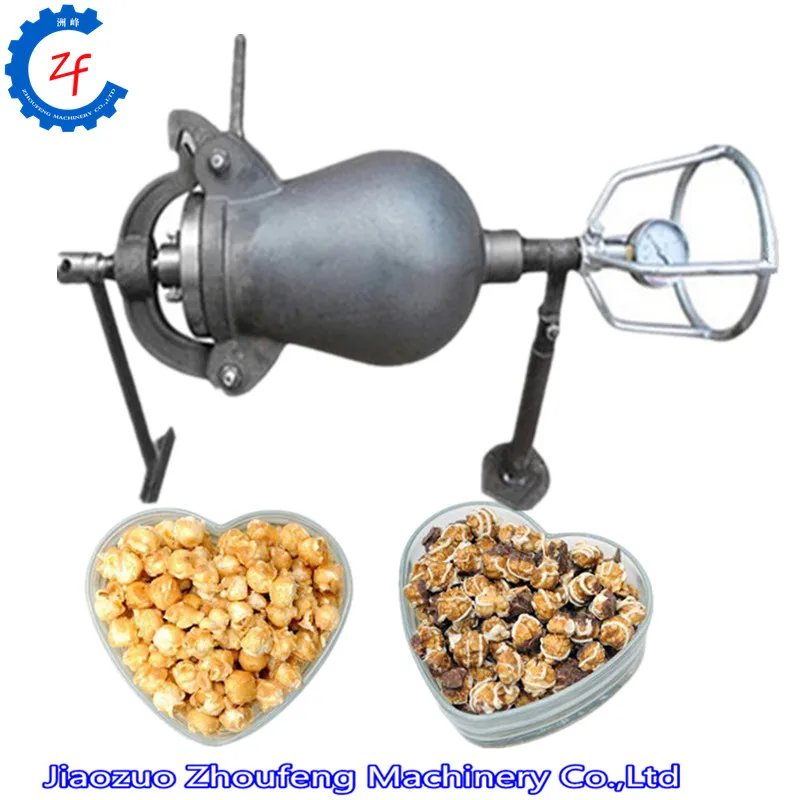 

1.5kg hand popcorn maker corn maize-popping machine rice puffed machine popcorn popper