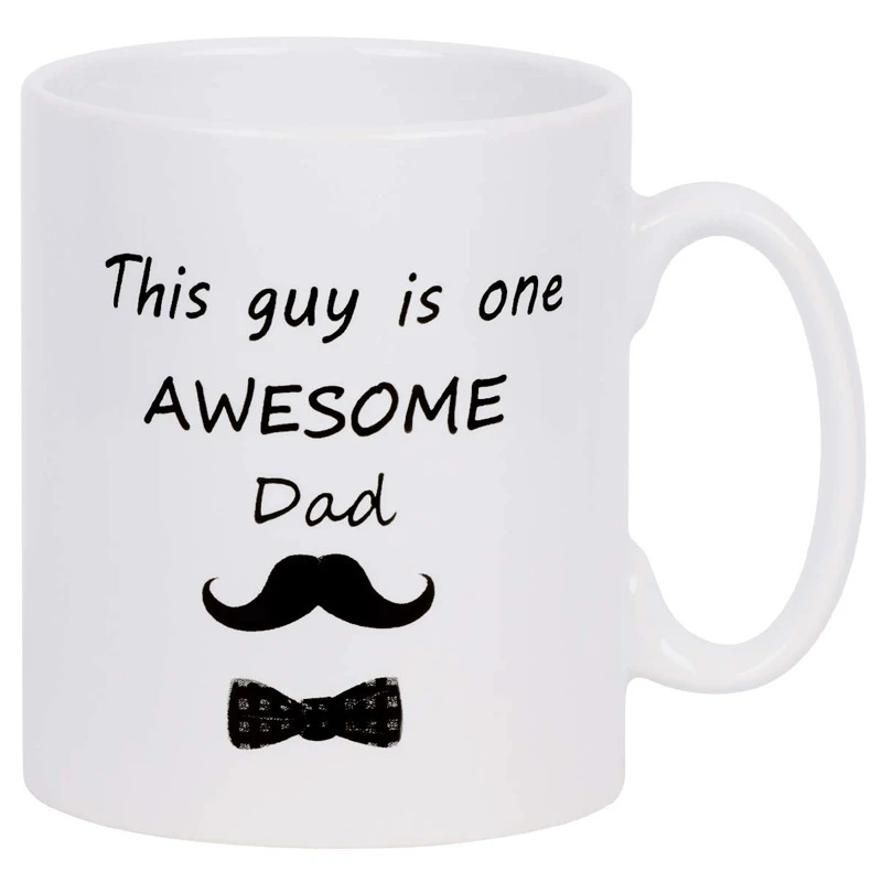 this guy is one awesome dad mug