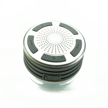 

Binful mini speaker bluetooth FM Shower Radio, Mic, and LED free shipping