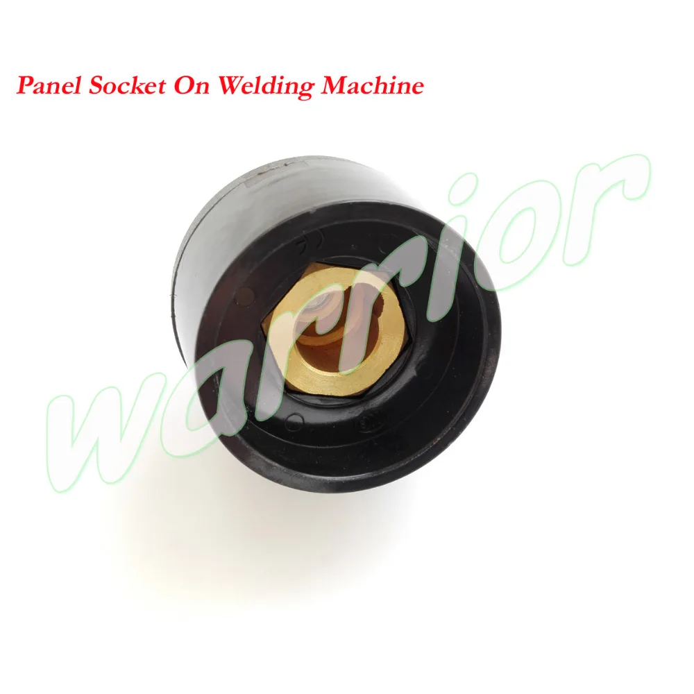 Weld Cable Panel Socket Quick Fitting Connector Set DKJ50-70 DINSE-Style 300Amp-400Amp For Welding Machine Torch
