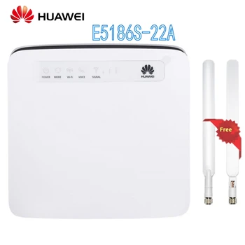 

Unlocked Huawei E5186s-22a 4G LTE Wireless Router 4G Wifi Dongle Cat6 FDD TDD Mobile Hotspot Cpe Router Cat6 300Mbps Speed