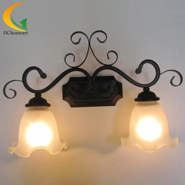 

mirror front lamps bathroom vanity lights minimalist modern living room bedroom bedside lamp lighting retro lamp