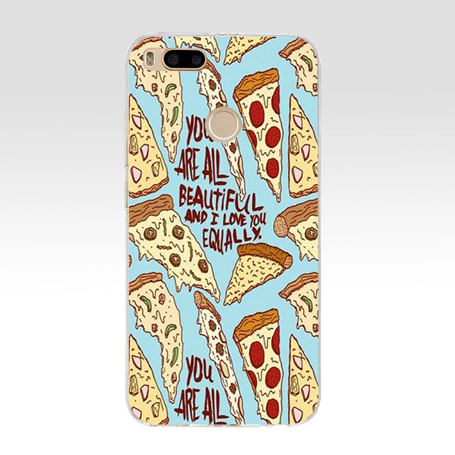10AQ Pizza Is Life силиконовый мягкий ТПУ чехол для телефона xiaomi redmi 4a 6a 4x note 5a pro mi