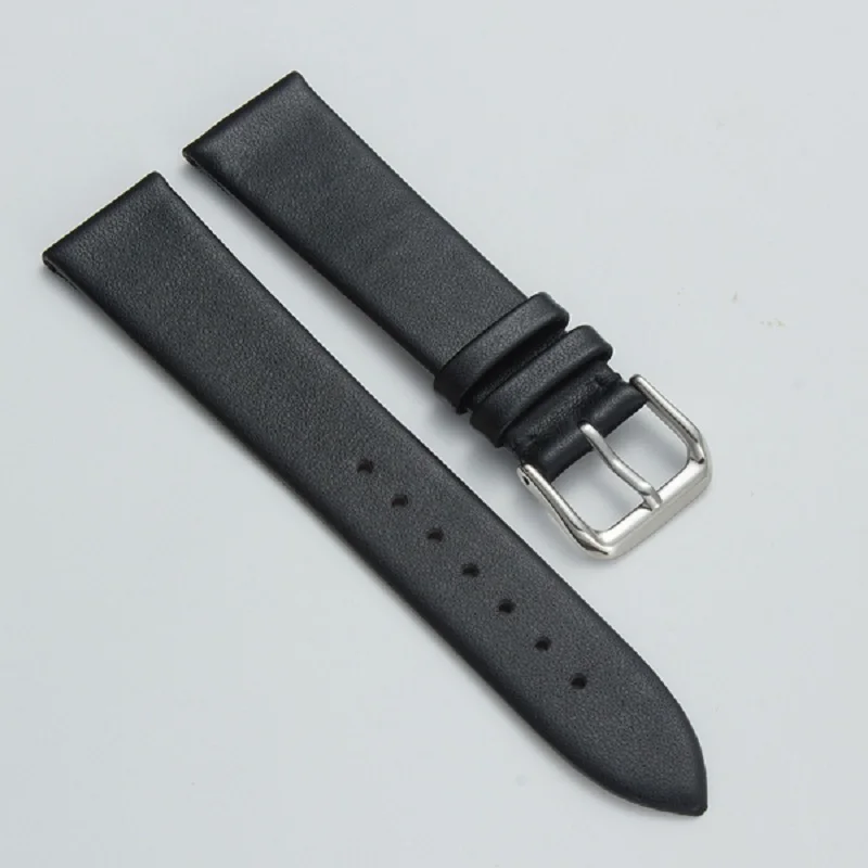 

Watches Accessories Soft Watch Belt Watch Strap 20mm 22mm Breathable Watchbands Buckle Band PU Leather Black Brown