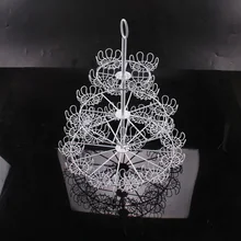 Новые поступления, 3 слоя, 24 шт., подставка для кексов, круглая форма, металлические чашки для кексов, подставка для свадебного торта, вечерние украшения, инструменты для выпечки