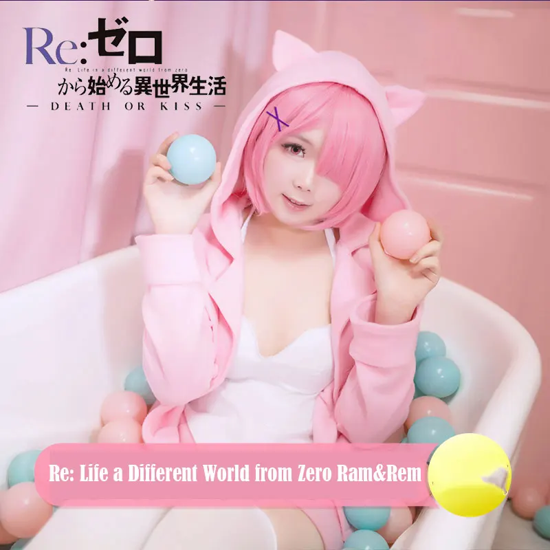 [Stock] аниме Re: Life a Different World from Zero Ram Rem Пижама полный комплект костюм для Хэллоуина