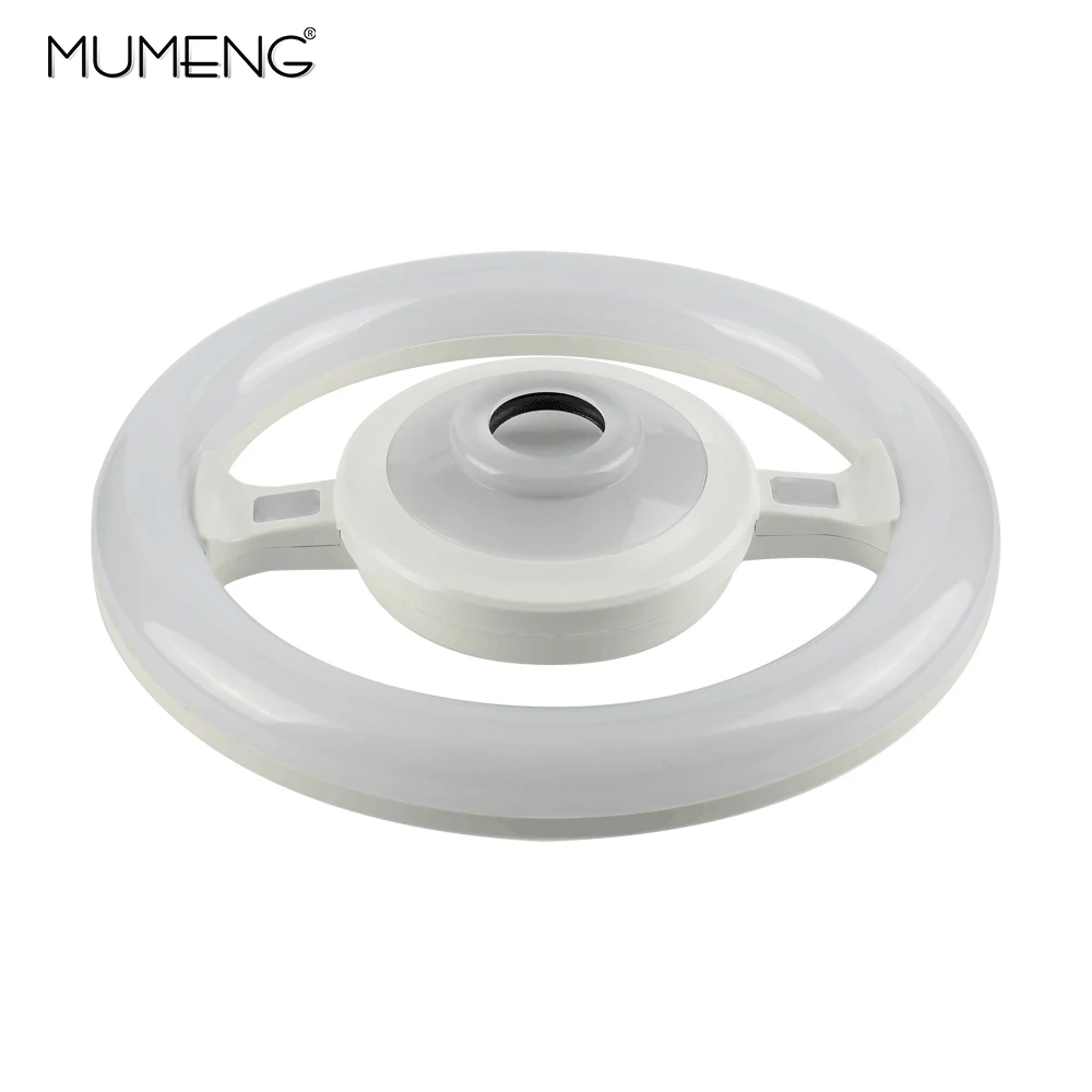 

MUMENG E27 Bulb Phone Bluetooth Audio Light LED Music Lights Smart RGB Speaker Bulbs Ceiling Lighting For Home Corrido