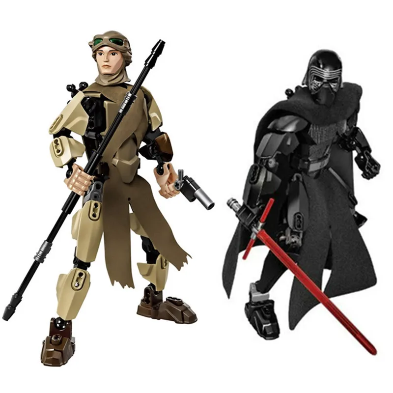 

KSZ Star Wars Minifigures Darth Vader General Grievous Clone Commander Cody Figure Toys Building Blocks Compatible LEPIN C0A522