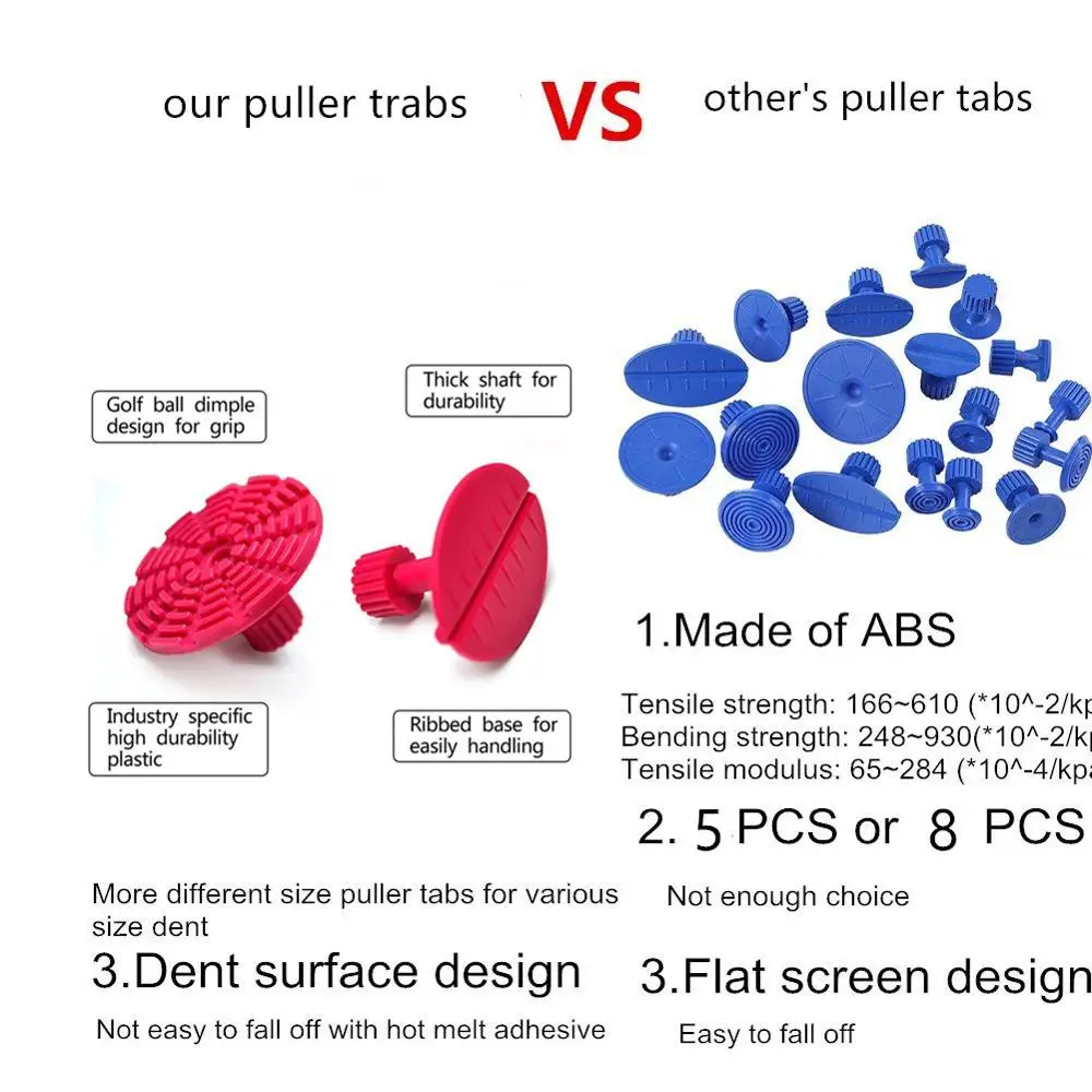 PDR инструменты Dent Puller набор слайдер молоток для удаления вмятин тяговые вкладки термоклеевой пистолет профессиональные клеевые палочки для безболезненного ремонта вмятин