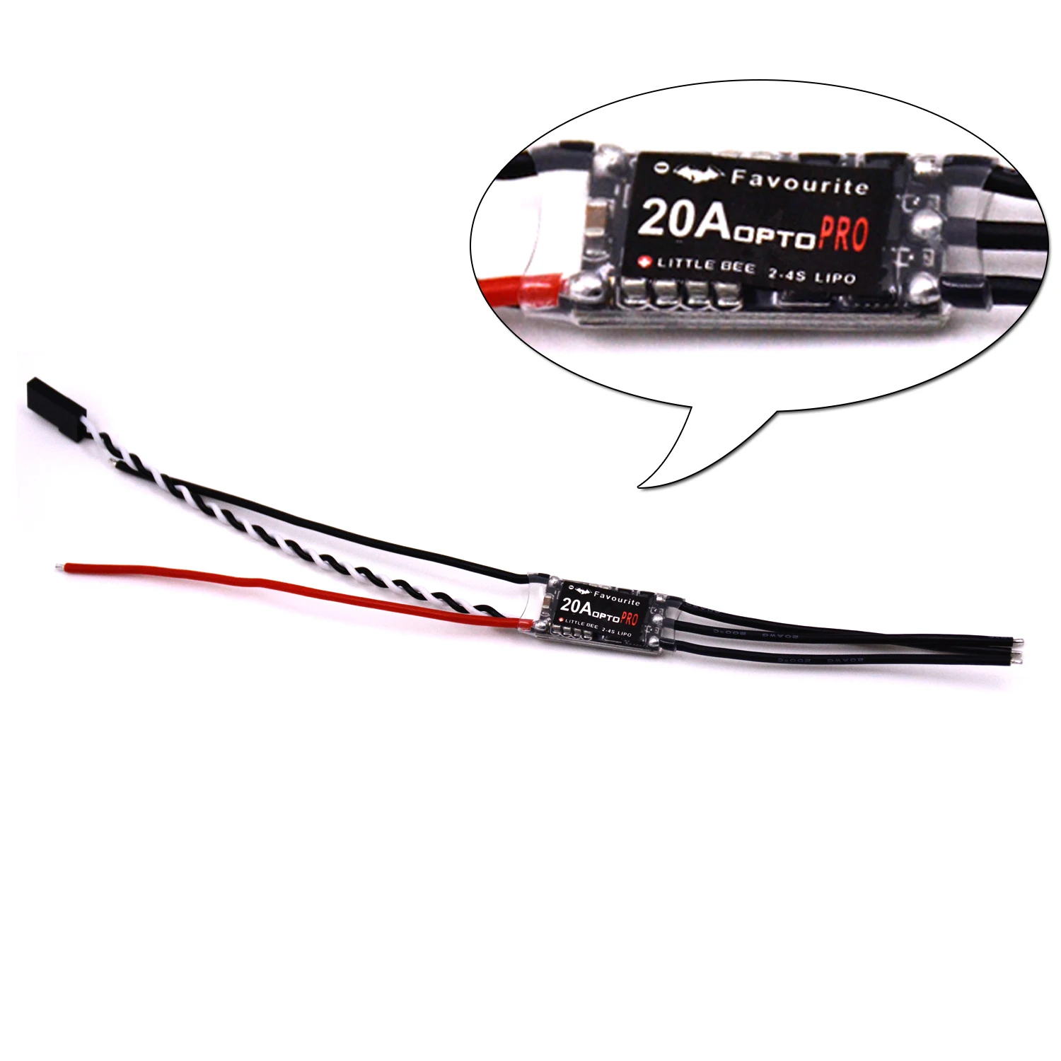 Favourite FVT LittleBee 20A PRO OPTO ESC BLHeli 2 4S QAV210 250 280 Quadcopter