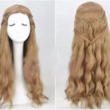 Для косплея Игра престолов Cersei poppopolar парик 2 оплетка парик COS AAAAAA