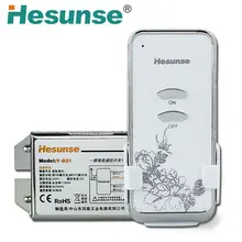 Y-B21 CE RoHS 1Ch RF Digital Wireless Remote Switch 220V 110V With Remote Control ON OFF Wifi Shap Button New Arrival