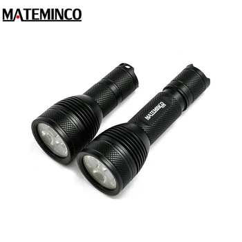 

Mateminco X6S Tactical Flashlight 3 * Cree Xpl Hi / Nichia 219C LEDs max 3000 lumen beam throw 227 Meter outdoor search torch