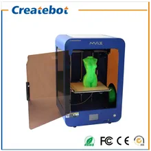 Createbot 3d Metal Printer Large Printing Size 3d-Printer Touch Screen MAX 3d Printer Kit with 1roll Filament 8GB SD Card