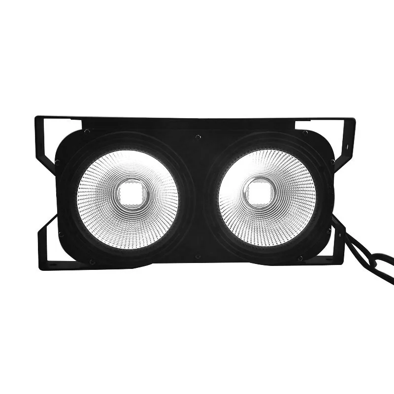 Комбинированный 4x100 Вт 4 глаза светодиодный светильник Блиндер COB теплый белый светодиодный высокомощный профессиональный сценический светильник вечерние светильники для танцпола
