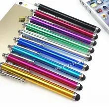 5 шт./партия металлический стилус ручка с сенсорным экраном для iPhone 5 4S iPad 3/2 iPod touch Suit универсальный для смартфона планшетный ПК