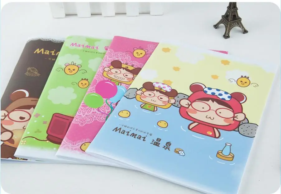 Корейский мультфильм мягкая копия блокнот/дневник/блокнот Filofax канцелярские