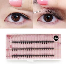 120 шт., макияж, ресницы для глаз, натуральные завитые накладные ресницы, инструменты для наращивания глаз, индивидуальные ресницы, Длинные Накладные ресницы, ресницы