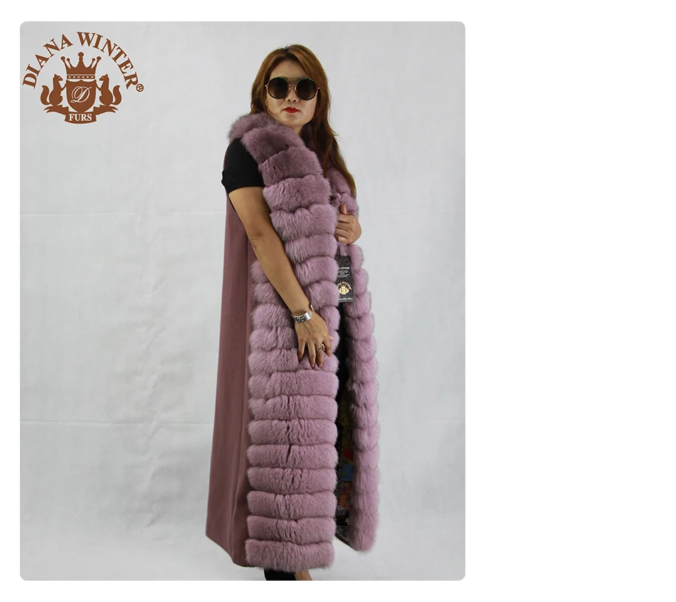 Дамский жилет, Дамское пальто, модный высококлассный женский теплый шерстяной жилет на весну и осень, кроличий мех, лисий мех