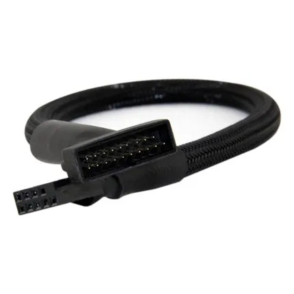 SATA-14 USB3.0 20pin к 9pin USB2.0 ряд мать упакованы Dupont линия кабель с оплеткой