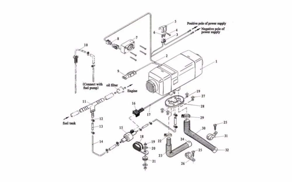 5kw 24V воздушный дизельный(не) Webasto стояночный обогреватель+(пульт дистанционного управления+ подарок) аналогичный Авто жидкостный независимый отопитель салона